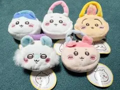 ちいかわ ぬいふわトートミニ 5個セット　ちいかわ・ハチワレ・うさぎ・モモンガ他