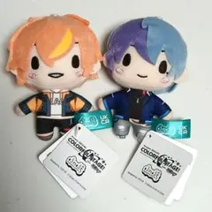 プロセカ ふわぷちマスコット ビビバス　2種セット　青柳冬弥・東雲彰人