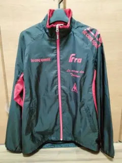 le coq sportif ジャケット 黒/赤　ルコックスポルティフ　L