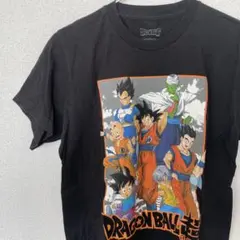 ドラゴンボール超 Tシャツ 黒　海外古着