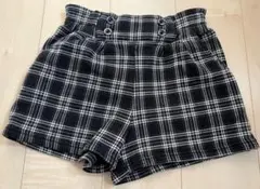 女の子　裏起毛ショートパンツ　140cm