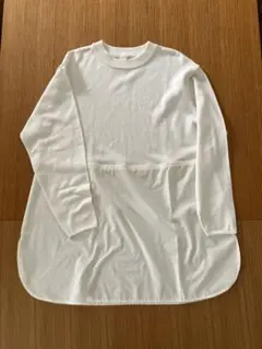 chocol raffine robe 異素材チュニック　ニット　アイボリー