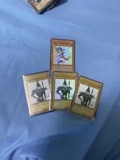 遊戯王 三幻神 青眼の白龍 ブラックマジシャン 高橋和希先生イラストの