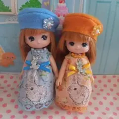 ミキちゃんマキちゃん　ハンドメイド服セット
