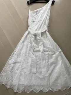 ZARA ワンショルダーワンピース