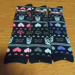 キッズ靴下 3色セット 19〜23cm