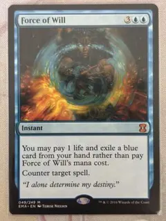 MTG 意志の力Force of Will 英語 SOA - メルカリ