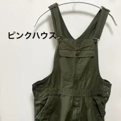ピンクハウス　刺繍入りカジュアルオーバーオールのサムネイル
