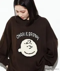 FREAK'S STORE PEANUT チャーリーブラウン ニット サイズS