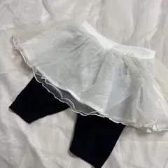 petit main チュチュ付きスカート 80