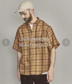 【最終値下げ・美品】 BEAUTY&YOUTH ワイドフォルムシャツ