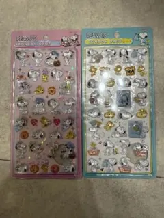 スヌーピー ボンボンドロップシール 2枚セット正規品