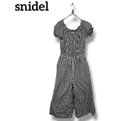 snidelギンガムチェック オールインワン サロペット レディースFのサムネイル