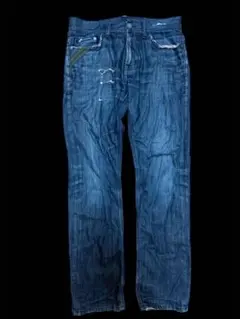 A|X Armani Exchange swag デニムパンツ 羽モチーフのサムネイル