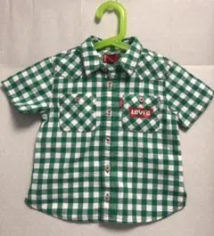 リーバイス baby半袖シャツ チェックシャツのサムネイル