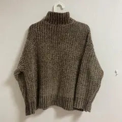 アーバンリサーチ サニーレーベル　モールハイネックニット