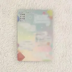 にじさんじチップス Vol.5 チプカ カード シークレット