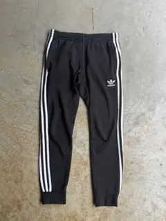 【大人気】アディダス オリジナルス トラックパンツ ジャージ黒 S トレフォイル
