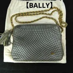【BALLY】ミニチェーンショルダーバッグ モスグリーン