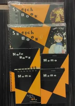 maruman　スケッチブック&メモ帳　6冊セットのサムネイル