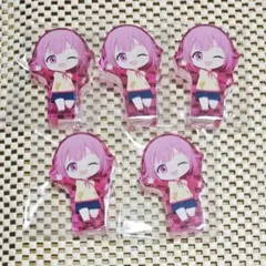 プロセカ 鳳えむ マイセカイ アクリルフィギュア キャラクターver. 5点