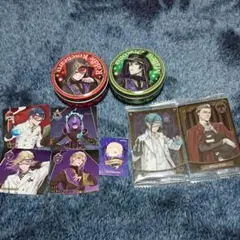 ディズニー ツイステッドワンダーランド  飴缶・シール・キャラクターカード