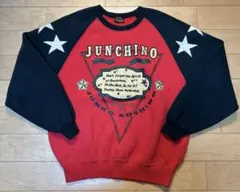 OLD古着 JUNCHINO 裏起毛スウェット M〜Lサイズ 日本製