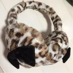 sisterjenni ヒョウ柄イヤマフ 耳あて