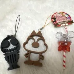 ディズニー ストラップ セット