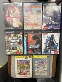 PS2 ソフト5本セット ドラクエシリーズ・BUSIN・パチパラ12 まとめ売り 