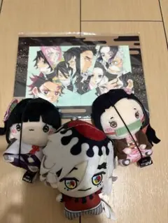 鬼滅の刃 ぬいぐるみセットと特典カード