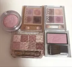 アイシャドウまとめ売り　セザンヌ　キャンメイク　クリニークチークポップ　ブルベ