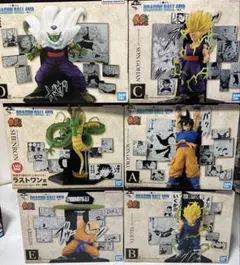 一番くじ ドラゴンボール 40th 其之二～　フィギュアコンプ６種セット