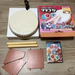 PS2 太鼓の達人 箱付き タタコン バチ ソフト 動作確認済