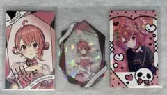 にじさんじ　ランダムカード3点セット　笹木咲