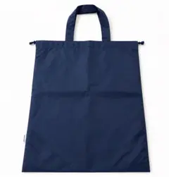 AzuriteStyle シューズバッグ お受験上履き入れ 濃紺 面接