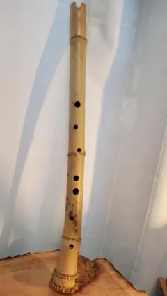 黒竹の竹笛 ケーナF管 全長482mm （ド～ド+レ♪） ペンタトニック仕様 