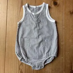 PETIT BATEAU ストライプロンパース
