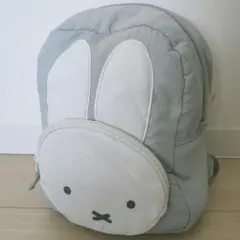 miffy グレー リュック　ミニリュック　キッズ　通園バッグ　ミッフィー