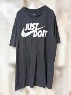 ナイキ プリント 半袖Ｔシャツ クルーネック Ｌ 黒 綿 お出かけ 普段着のサムネイル