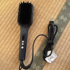 SALONIA ブラシヘアアイロン ブラック