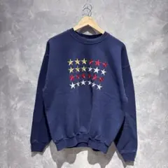 【送料無料】USA古着 Lee リー star プリント スウェット USA製