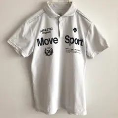 良品 デサントゴルフ ストレッチ ポロシャツ 0 DESCENTE GOLF - メルカリ