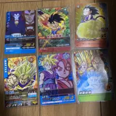 希少品　孫悟空＆孫悟飯　データカードダス　まとめ売り