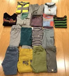 男の子　80 秋冬　アウター含む　16点　まとめ売り　トレーナー　長袖　パンツ