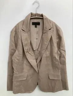 オンワード樫山ICBスプリングテーラードジャケット 薄手フロントポケット付き