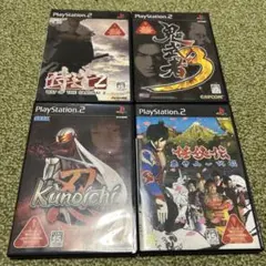 PS2 ゲームソフト 4本セット