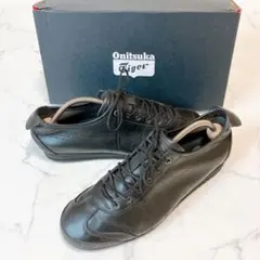 オニツカタイガー MEXICO メキシコ66 SLIP-ONブラック25cm