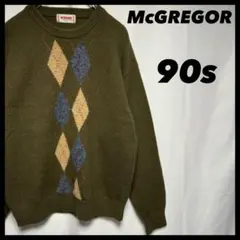 古着　90s mcgregor ウール　ニット　24