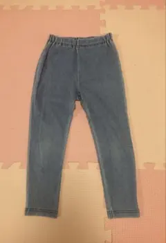 ブリーズ　キッズ　パンツ　110 デニム風　ウエストゴム
